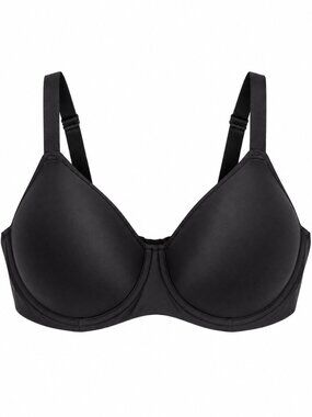 Wacoal Black Underwire Full Coverage Bra 36DD Style 8532